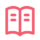 Ein stilisiertes aufgeschlagenes Buch